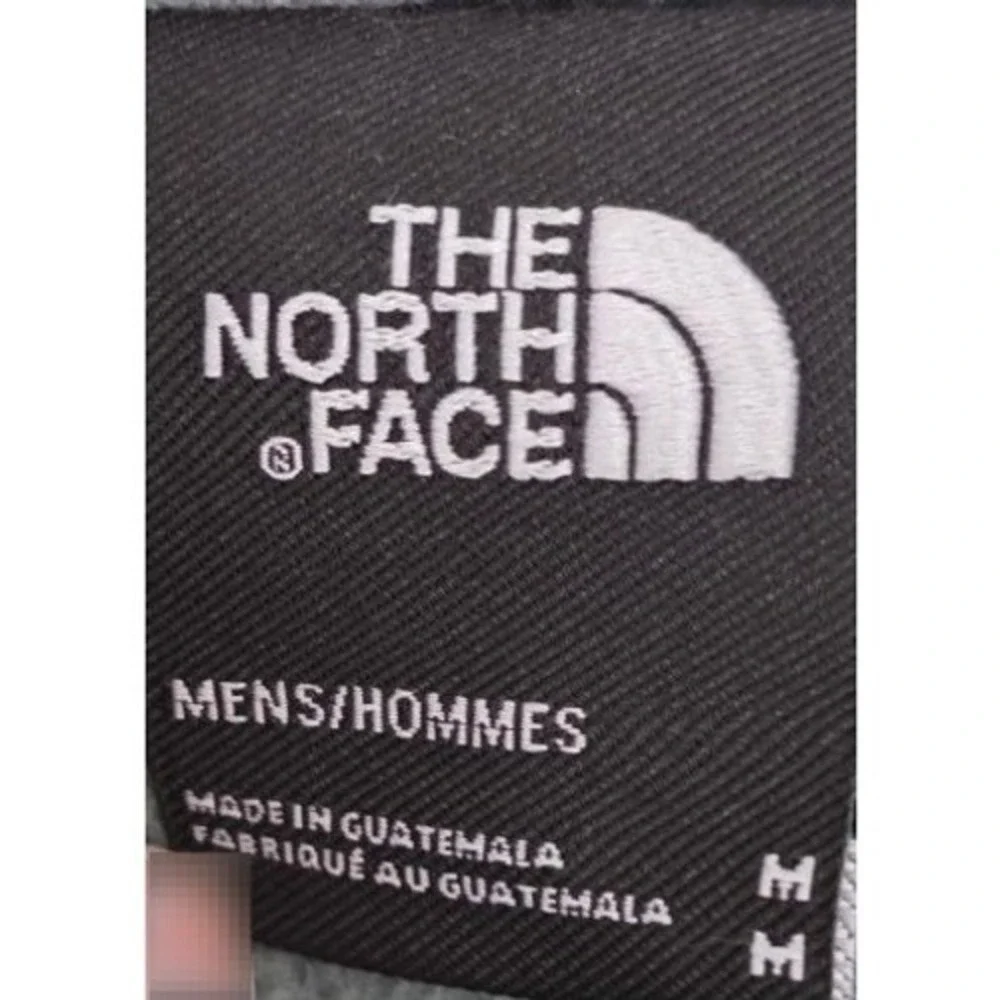 The North Face Mens Box Logo Hoodie Slate Blue Green Graphic Pullover‎ Medium